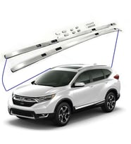 Honda Cr-V Uyumlu 2018 Sonrası Tavan Çıtası Gümüş Parça