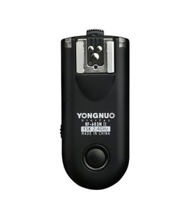 Yongnuo RF603 N II Nikon Uyumlu Flaş Tetikleyici (1 Adet) (Siyah)