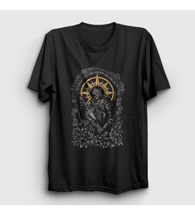 Presmono Unisex Siyah Soul Of Cinder Dark Souls T-Shirt 444463tt