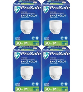 Prosafe Emici Külot Hasta Bezi Orta-Medium 120 Adet (4PK*30)