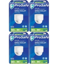Prosafe Emici Külot Hasta Bezi Orta-Medium 120 Adet (4PK*30)