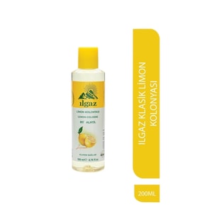 Limon Kolonyası 80 Derece 200 Ml  Ferahlatıcı ve Hijyenik