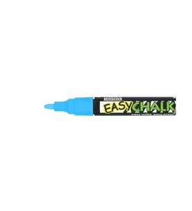 Marvy Easy Chalk Marker Sıvı Tebeşir Kalemi FOSFORLU MAVİ 