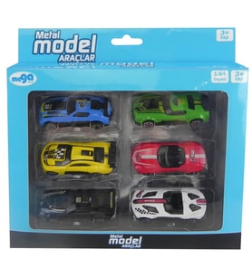 Mulvxurg  Urg02 Die Cast 6'lı Metal Model Araçlar (Mulvix)