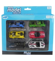 Mulvxurg  Urg02 Die Cast 6'lı Metal Model Araçlar (Mulvix)