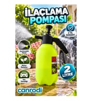 2 Litre Basınçlı El Püskürtücü – Ayarlanabilir Nozullu Oto Bahçe ve Temizlik Spreyi