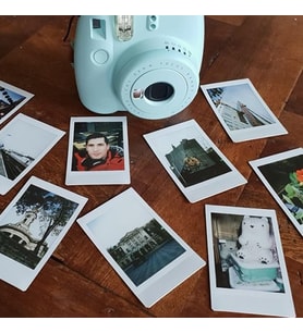 Polaroid Fotoğraf Baskı 32 Adet 5x7, Hediyeli, Full HD Kişiye Özel Fotokart