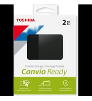 Toshıba Hdtp320ek3aa, Canvio Ready, 2tb, 2.5" Usb 3.0, Taşınabilir, Harici Hdd, (black)