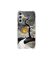 PrintiFy Samsung Galaxy A34 ile Uyumlu Simya Serisi Sarmal Yolculuk Tasarımlı Uv Baskılı Köşe Korumalı Antişok Kılıf