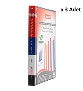 Bigpoint Sunum Dosyası Cepli 40'lı Siyah x 3 Adet