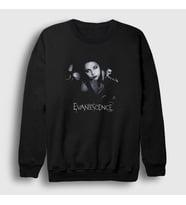 Presmono Unisex Siyah Amy Lee Evanescence Sweatshirt 145850tt