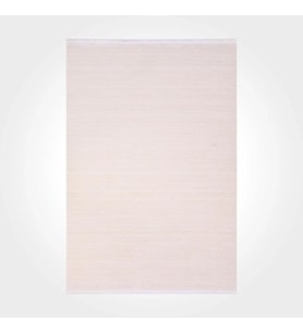 Makine Kaymaz Yıkanabilir Krem Dokulu Triko Salon Halısı Mutfak Halısı Koridor Halısı Yolluk 6113AK