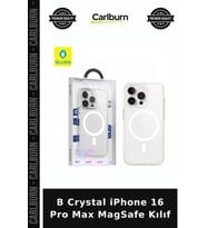 B Crystal iPhone 16 Pro Max MagSafe Kılıf Mobil Aksesuar Kişisel Eşya Cep Kapağı