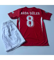 türkiye arda güler kırmızı çocuk futbol forması 2li set