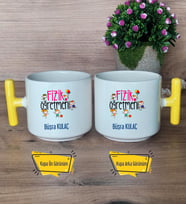 Fizik Öğretmeni Kupa Bardak T Sarı Kulplu Öğretmenler Günü Hediyesi