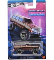 Hot Wheels Tubular Trucks 1988 Jeep Wagoneer HRR99 (Renksiz)
