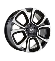 AKD-A5850-01 7.0x17" 4x108 ET25 65.1 Black Machined 17 İnç Jant Takımı (4 Adet)