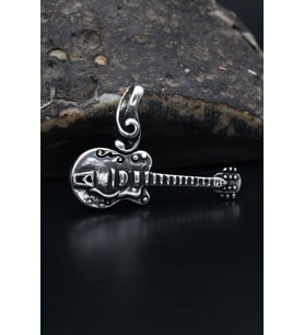 Kolye Ucu Gitar 925 Ayar Gümüş 901203