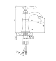 FM-1411 Krom Lavabo Bataryası