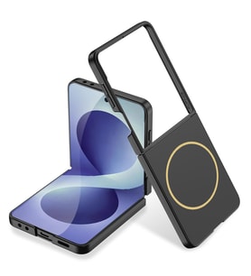 Galaxy Z Flip 8 Kılıf Wireless Şarj Özellikli Kıpta M-safe Kılıf