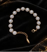 Xuping Altın Kaplama Su Yolu Bileklik Gold Renk