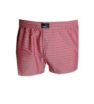 Mode XL Büyük Beden Erkek Boxer Desenli Poplin 6348 Mürdüm