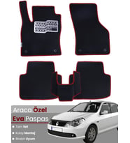 RENAULT SYMBOL 2 (2008-2012) Uyumlu EVA Paspas Tam Set–Oto Paspas,Araca Özel,Kolay Montaj