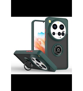 Pilelistore   Xiaomi Mi 15 Ultra Kılıf Montreal Yüzüklü Silikon Kapak - Yeşil