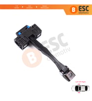 Seat Leon MK3 III SC 5F5 2013-2018 3-Kapı HB Coupe 5F3837203A İçin Ön Sağ veya Sol Kapı Gergisi