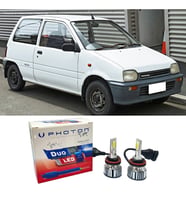 Daihatsu Cuore Led Xenon Uzun + Kısa Far Ampulü H4 Duo Yeni Seri Beyaz