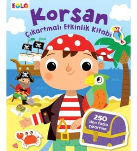 Korsan Çıkartmalı Etkinlik Kitabı