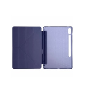 Pilelistore   Samsung Galaxy X510 Tab S9 FE 11 Kılıf Kalemlikli Mars Tablet Kılıfı - Lacivert