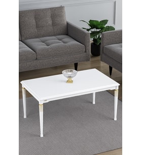 Avangart Orta Sehpa 1. Sınıf Mdf Ve Lake Boya Beyaz