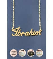 İbrahim İsimli Kolye