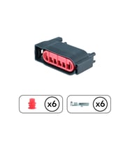 Gaz Pedalı Soketi 6 Pin Kablosuz