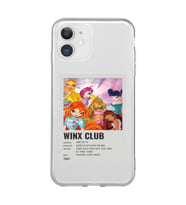 Iphone 11 Uyumlu Winx Club Poster Tasarımlı Şeffaf Telefon Kılıfı