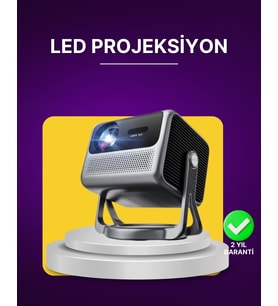 Smart Projector Android Tv Ev Sinema Projeksiyonu