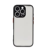 Apple İphone 16 Pro Kılıf Montreal Silikon Kapak - Siyah