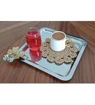 El Yapımı Örgü Bardak Altlıkları