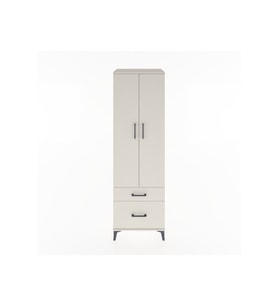 Hyperion Dolap 4 Raflı 2 Çekmeceli 2 Kapaklı 60x44x195 Aytaşı-Aytaşı