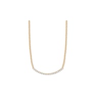 14 Ayar Sarı Altın Trend Choker Kolye