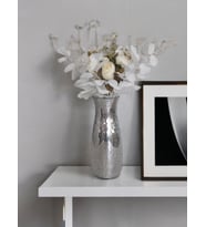 Işıltı Home Desıng Aynalı Cam Vazo gri