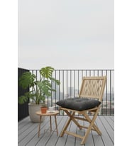 BAF 6'lı Sandalye Minderi 40x40 cm - Yumuşak Dokulu Bağcıklı Mutfak ve Balk