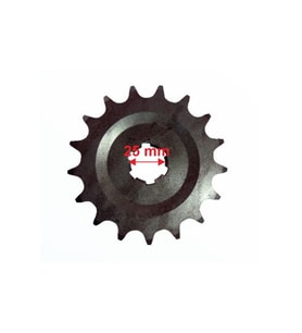 Atv Lx200 Ön Dişli 530-17T İç 25X6 Tırnaklı Çukur Öm