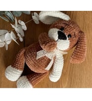 Amigurumi organik oyuncak köpüş