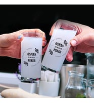 İsim ve Doğum Günü Tarihli 2li Rakı Bardağı