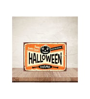 Halloween 20-30 Cm Retro Ahşap Poster