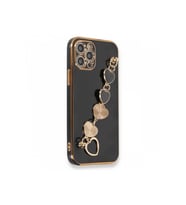Çınarcık Dev iPhone 12 Pro Max Kılıf Esila Silikon - Siyah