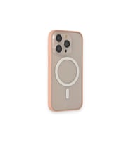 İphone 14 Pro Max Kılıf Grand Magneticsafe Kapak - Pembe