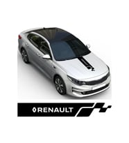 Renault İçin Uyumlu Aksesuar Oto Kaput Sticker